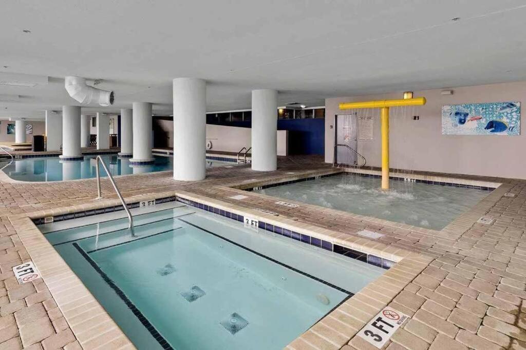 Ocean Front Grand Atlantic 3 Bedroom 2 Bathroom Grand Atlantic Resort Myrtle Beach Exterior foto