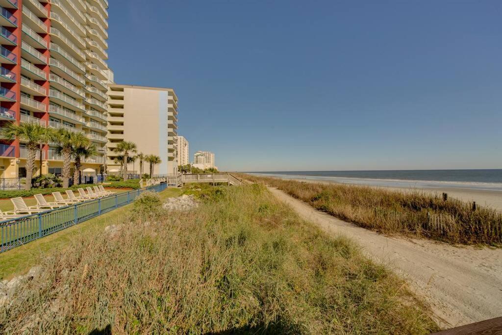 Ocean Front Grand Atlantic 3 Bedroom 2 Bathroom Grand Atlantic Resort Myrtle Beach Exterior foto