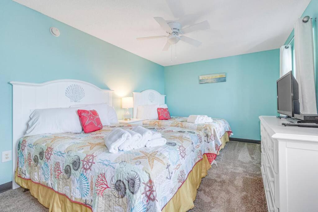 Ocean Front Grand Atlantic 3 Bedroom 2 Bathroom Grand Atlantic Resort Myrtle Beach Exterior foto